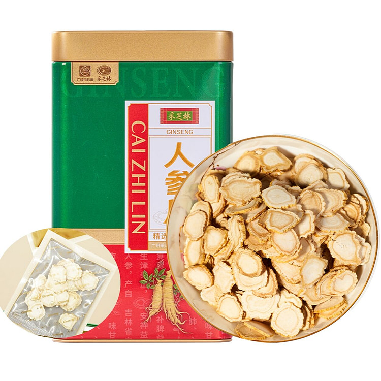 Cai Zhi Lin Ginseng Slices 4-5 Years