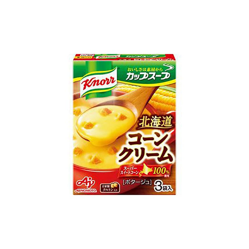 味之素 浓汤 北海道玉米奶油浓汤 3袋装 1 份