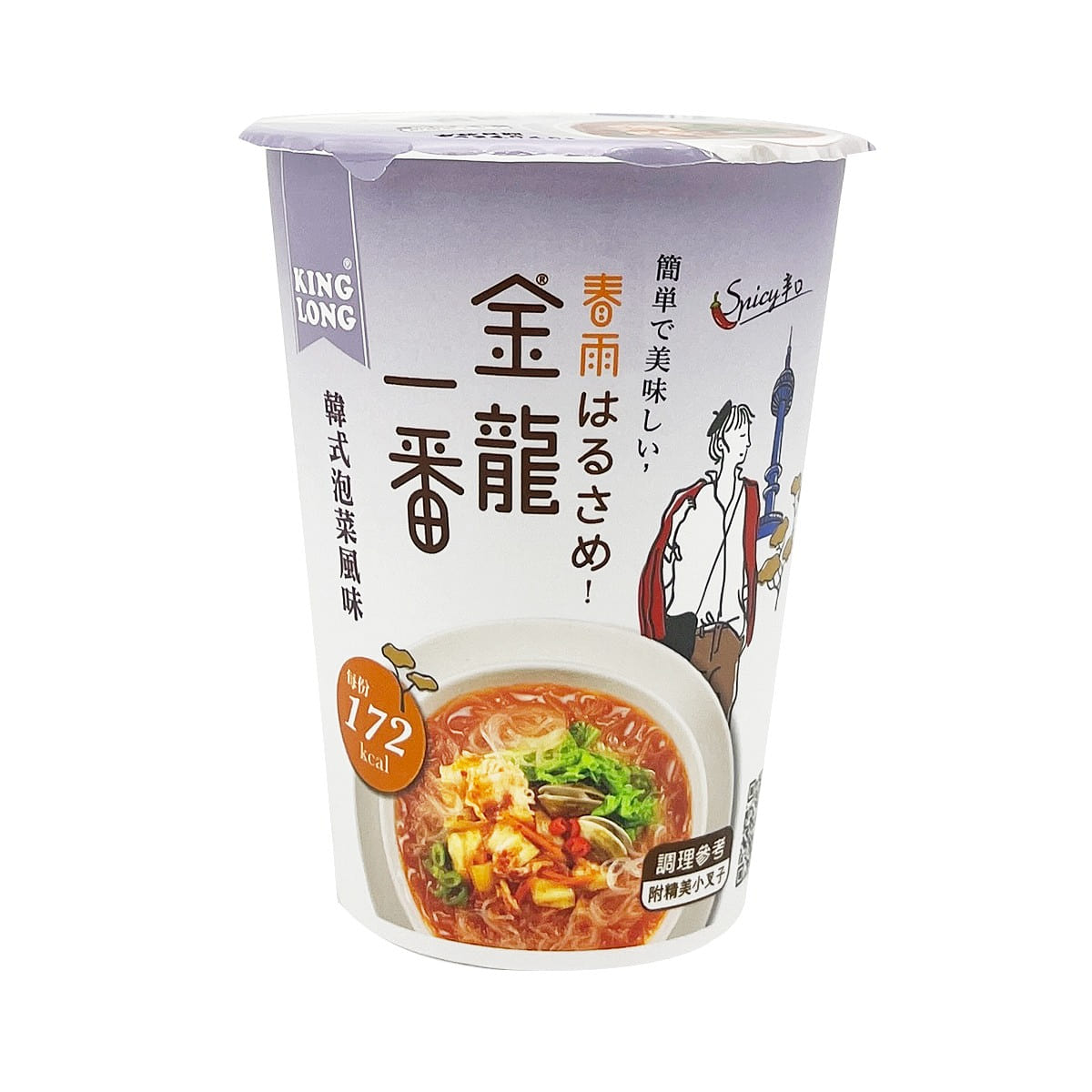 JUNGNUNG KingLong Glass Noodles (Kimchi) 35.5 g