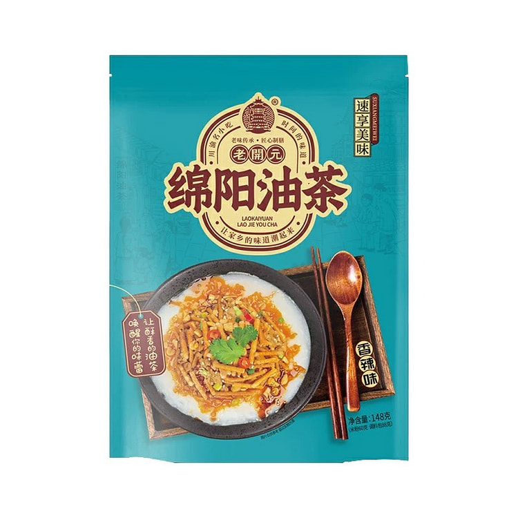 【老开元】绵阳手工香酥油茶1袋 155 克