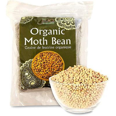 Jiva Organics Moth Beans Whole (Dew Beans), 2 lbs bag 2 lb