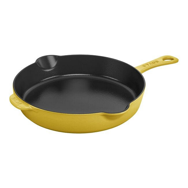 STAUB Cast Iron 8.5-inch Traditional Deep Skillet 8.5-inch / Citron 1 each