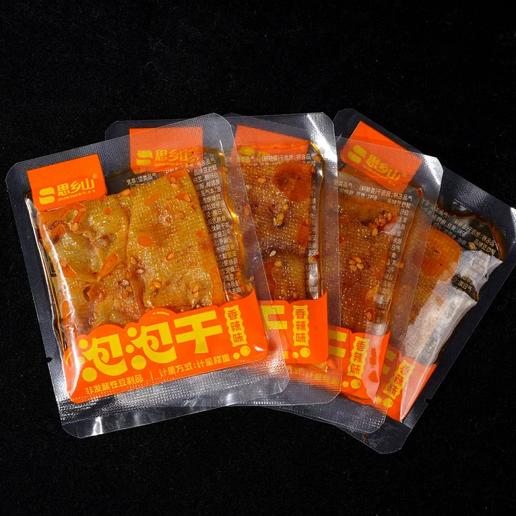 思乡山 香辣泡泡豆干 10g 10 克*5 包
