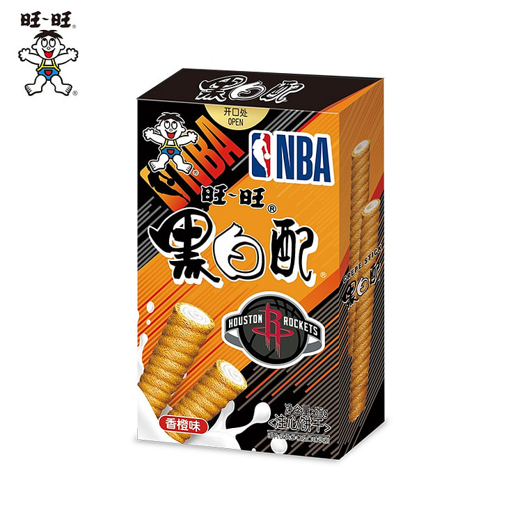 旺旺·香橙味黑白配56g 56 克