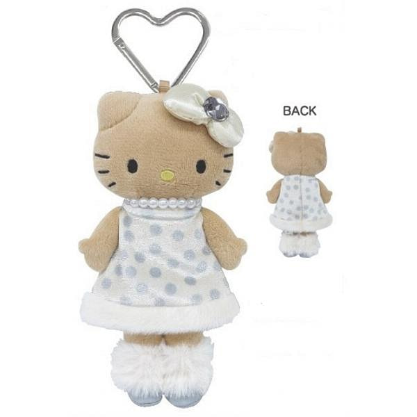 三丽鸥 白裙长腿 Hello Kitty 挂件 1 份