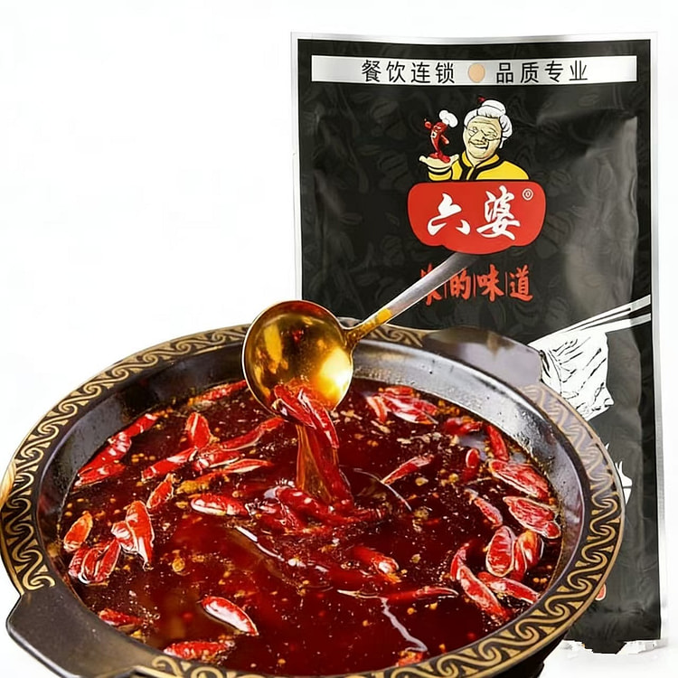 成都六婆 清油火锅底料四川特产麻辣烫火锅冒菜钵钵鸡 150 克