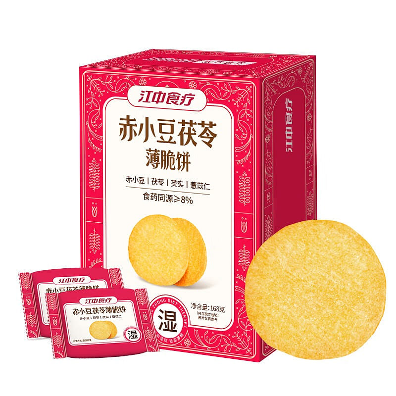 江中 赤小豆茯苓薄脆饼 168 克