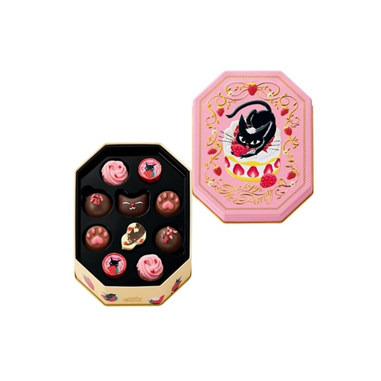 Goncharoff情人节限定巧克力 粉盒10枚 1 盒