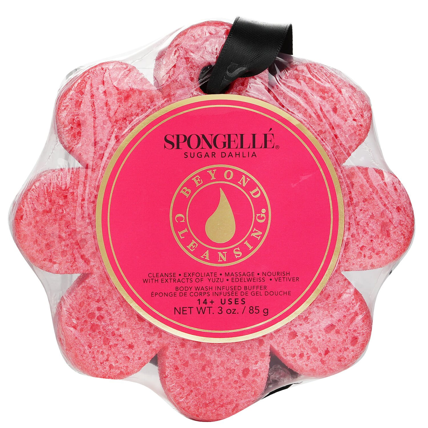 Spongelle Wild Flower Soap Sponge – Sugar Dahl 85 g