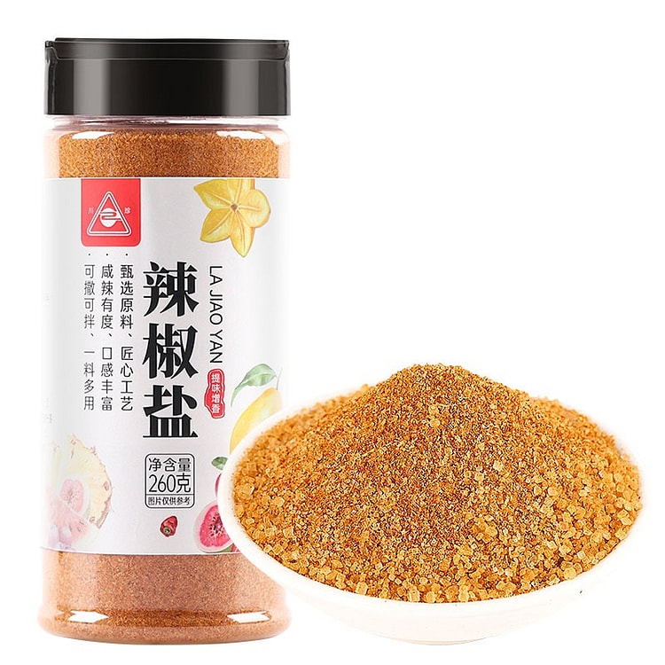 川珍 辣椒盐  水果酸嘢芒果李子调料潮汕味