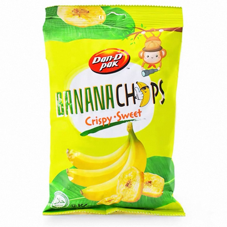 丹帝甜脆香蕉片越南进口水果干香蕉干脆片120g 120 克