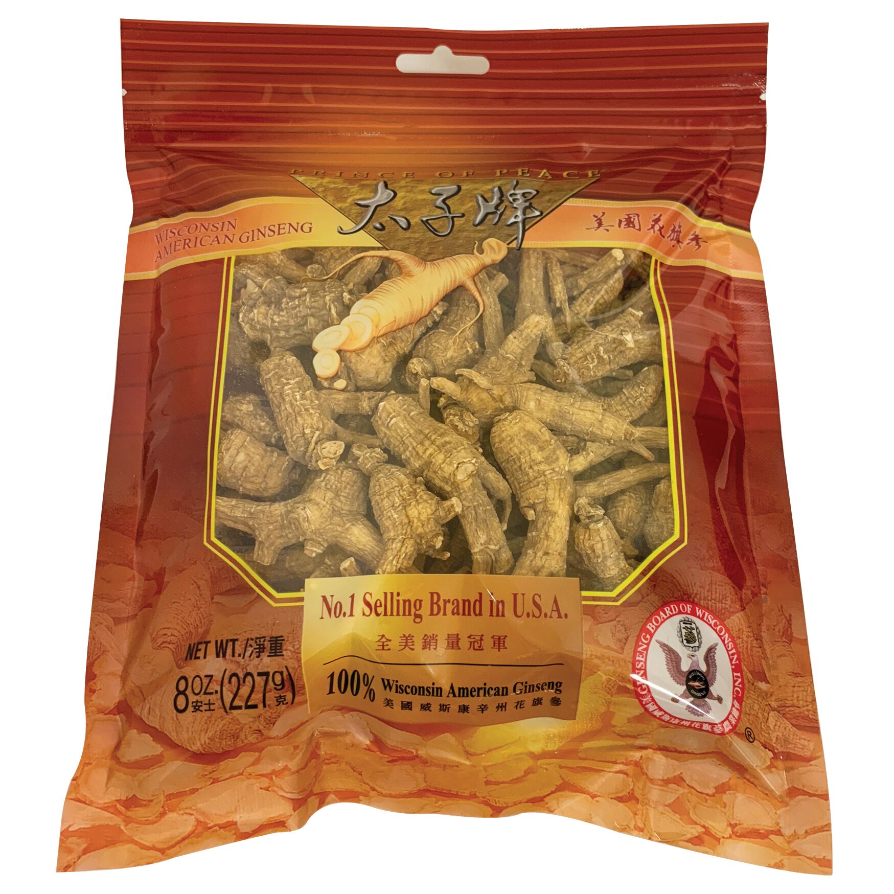 Prince of Peace Wisconsin American Ginseng (Mixed) 8 oz
