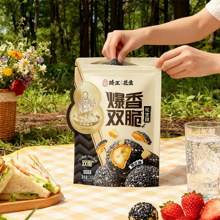Crunchy and fragrant roasted peanuts 230 g