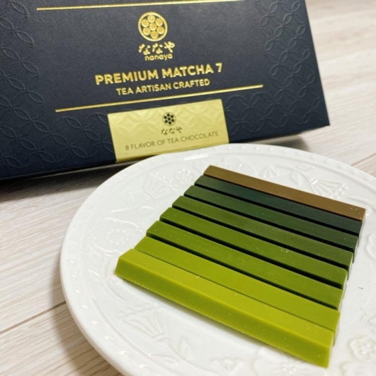 ななや　NanaYA ピーすけ　２個セット Get NANAYA Premium Matcha Chocolate 2 Sticks Each Delivered | Weee