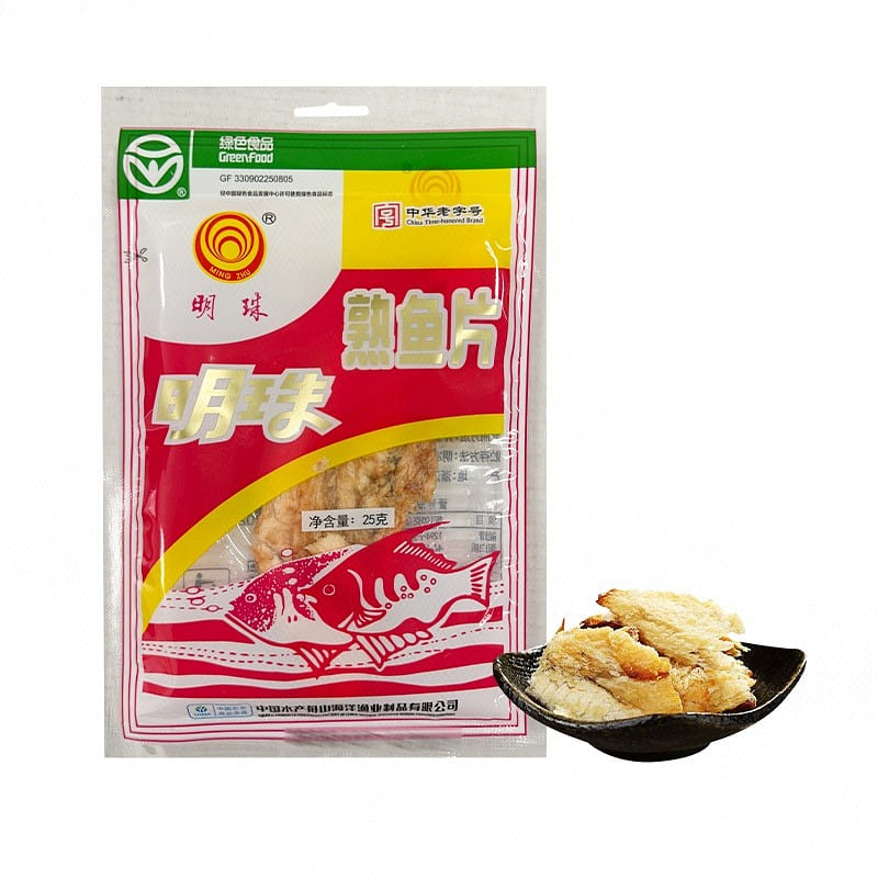 Cooked fish fillets 25 g