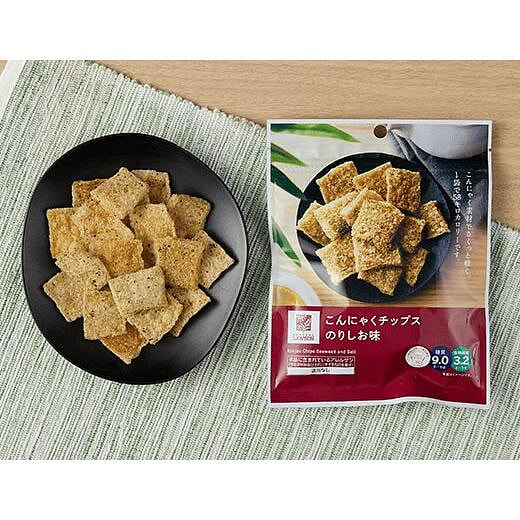 Lawson Konjac Crisps Seaweed Salt Flavor 15g 1 each