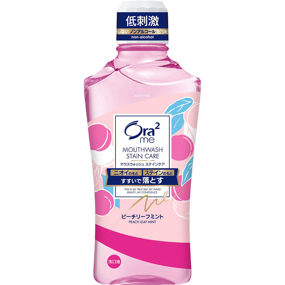 Ora2 Mouthwash 460ml Fresh Peach Mint Flavor 1 each