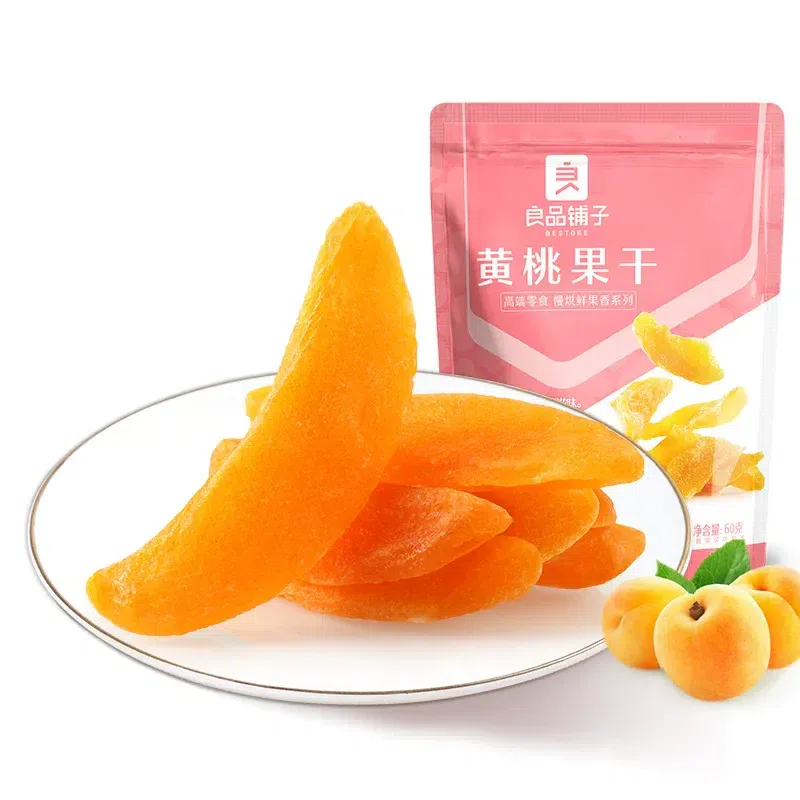 60g dried yellow peach and preserved fruit. 60 g