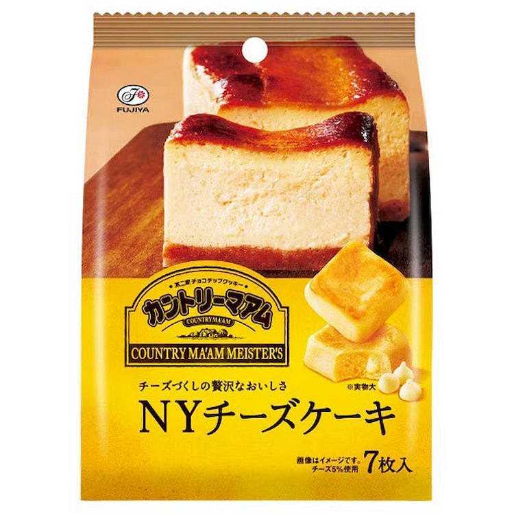 Fujiya Country Ma'am, NY Cheesecake 7pc 1 each