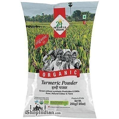24 Mantra Organic Turmeric Powder, 3.5 oz bag 3.5 oz