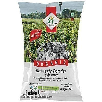 24 Mantra Organic Turmeric Powder, 3.5 oz bag 3.5 oz