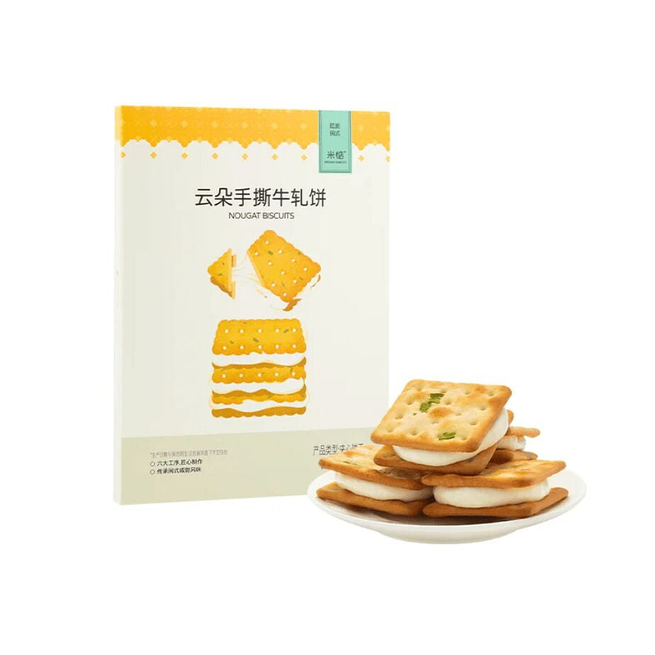 Midian original scallion nougat biscuits 190g 190 g
