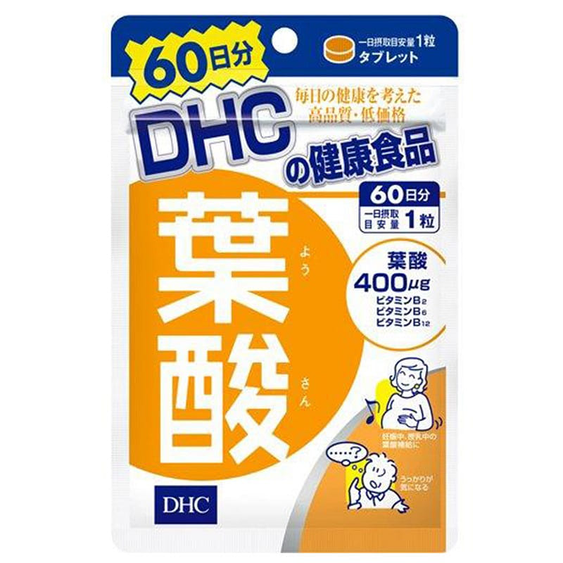 DHC folic acid 60 days 60 tablets 1 個