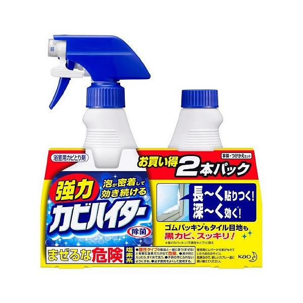 花王 浴室泡沫清洁喷雾剂 正装+替换装 800 毫升