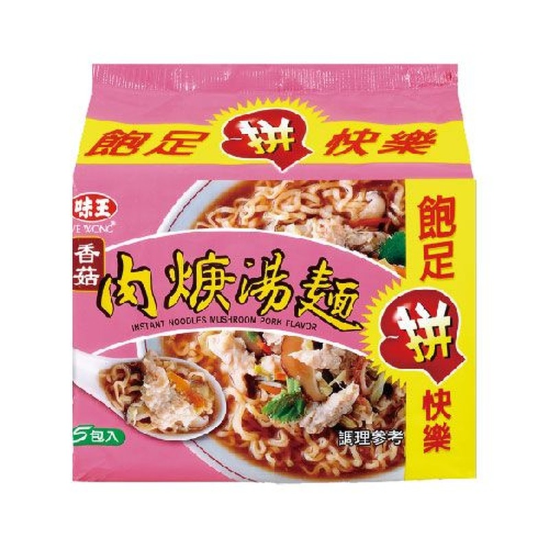 味王 香菇肉羹麪87g (5包) 1 份