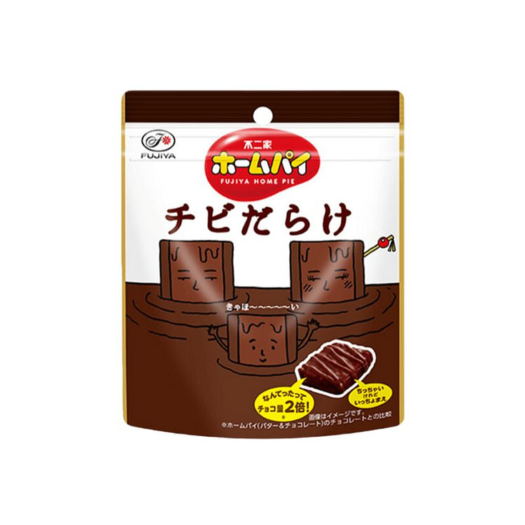 不二家 mini牛奶巧克力饼干 55g 1 包