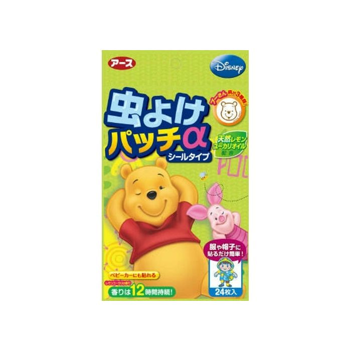 Earth 小熊维尼天然驱蚊贴(24片)