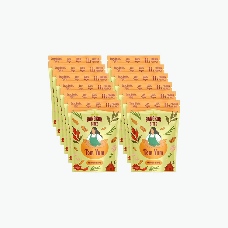 曼谷风味蛋白薯片，冬阴功 1.05 盎司*12 包