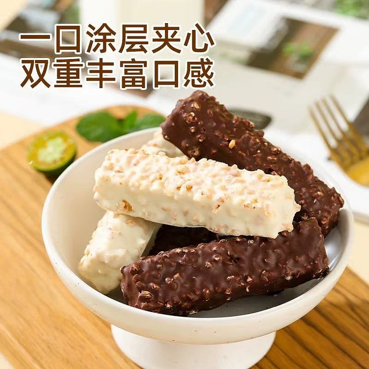 达利园威化饼干 涂层榛子巧克力味150g