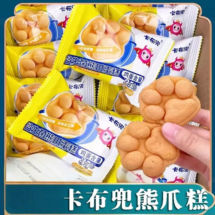 卡布兜益生菌熊爪蛋糕520g/盒 1 盒