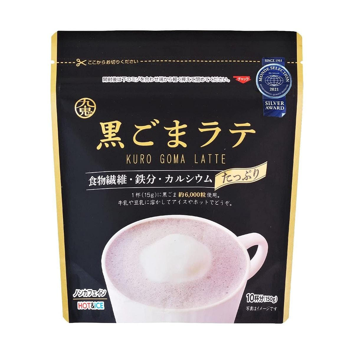 Kuki Sangyo Black Sesame Latte 150g 1 each