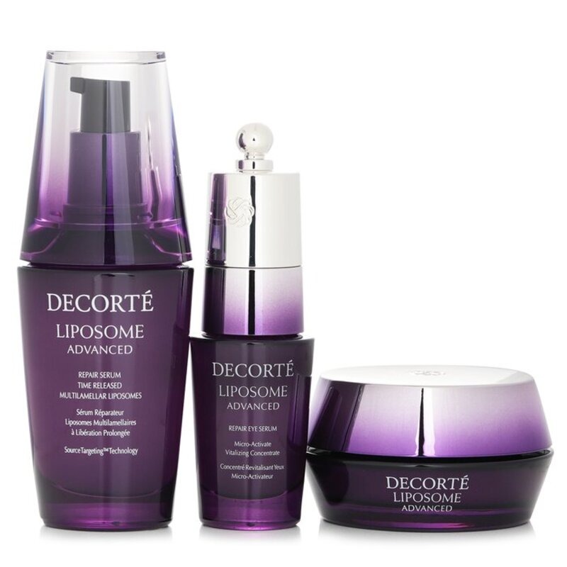 DECORTÉ LIPOSOME ADVANCED REPAIR SET Liposome Advanced Repair Serum Purple Ribbon Set – Decorté