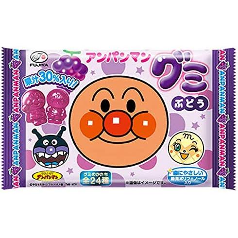 FUJIYA Anpanman Gummy 19g Grape 1 ส่วน