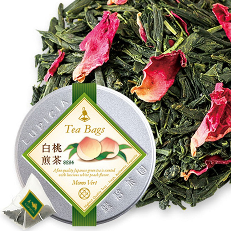 LUPICIA 绿碧茶园 白桃煎茶 25g/