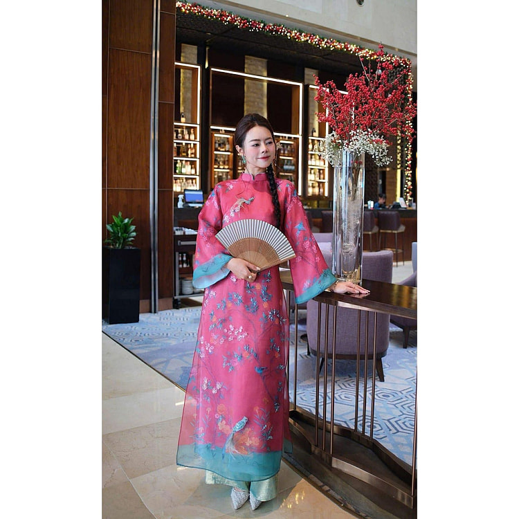 Cocolili Size XL M339 Silk Ao Dai 1 each