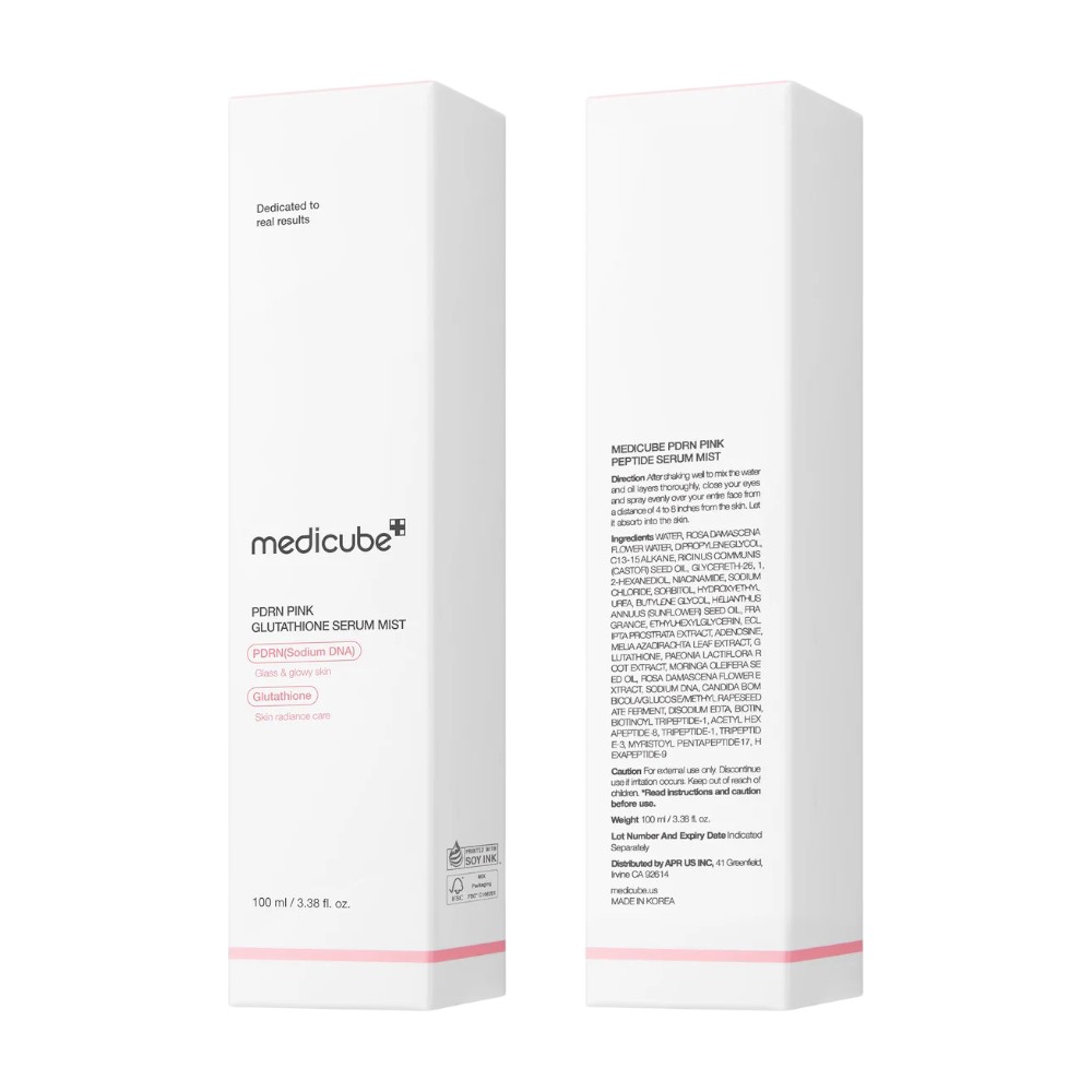 pdrn pink glutathione serum mist 100ml Get Medicube PDRN Pink Glutathione Mist 100ml 100 ml Delivered