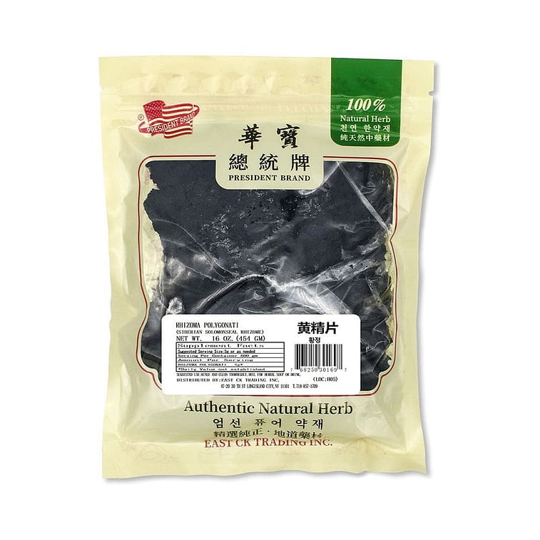 PresidantBrand Huangjing (Polygonatum) Slices 454 g