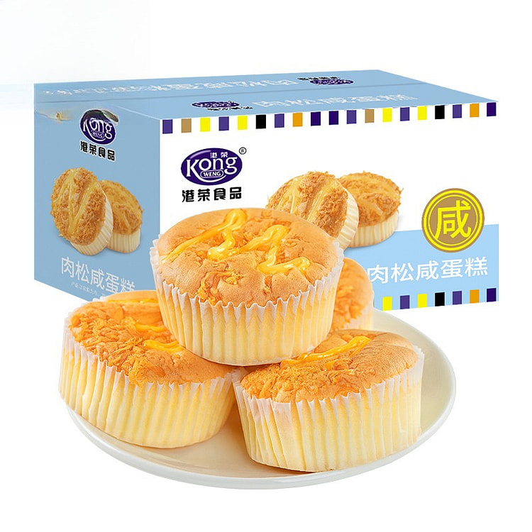 Pork Floss Salted Cakes 480g*1 Box 480 g