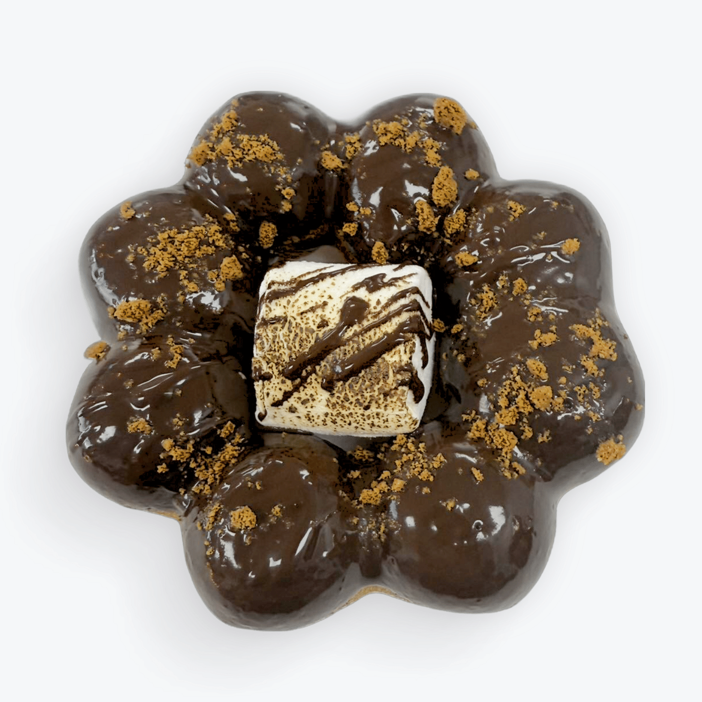 Marshmallow Chocolate Mochi Donut 1 อัน