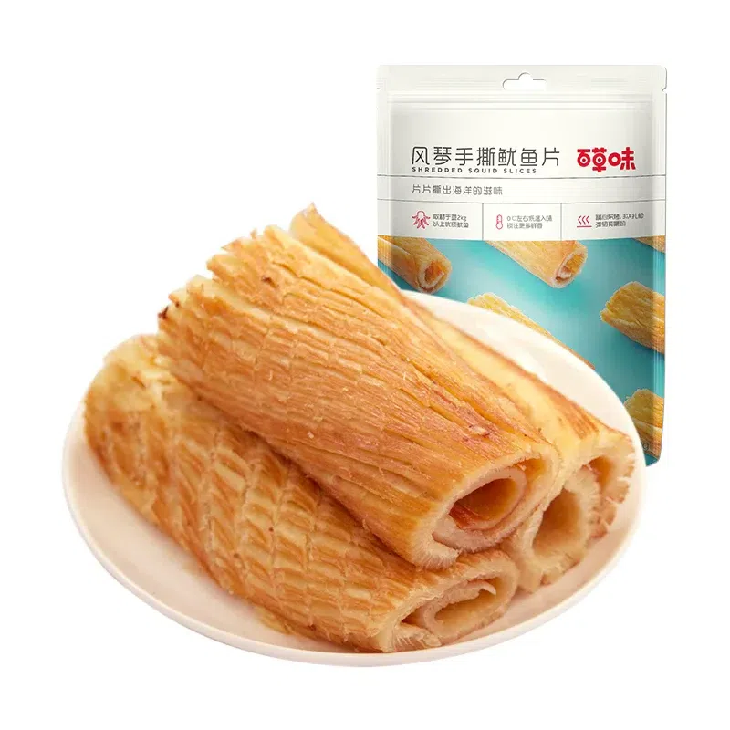 Hand-shredded squid slices 80g*1 bag 80 g