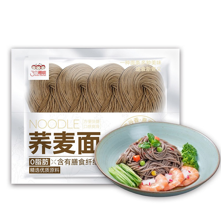 荞麦面生鲜拉面400g