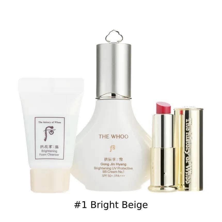 The Whoo Gongjinhyang BB Cream Set SPF50+ PA+++ 1 box