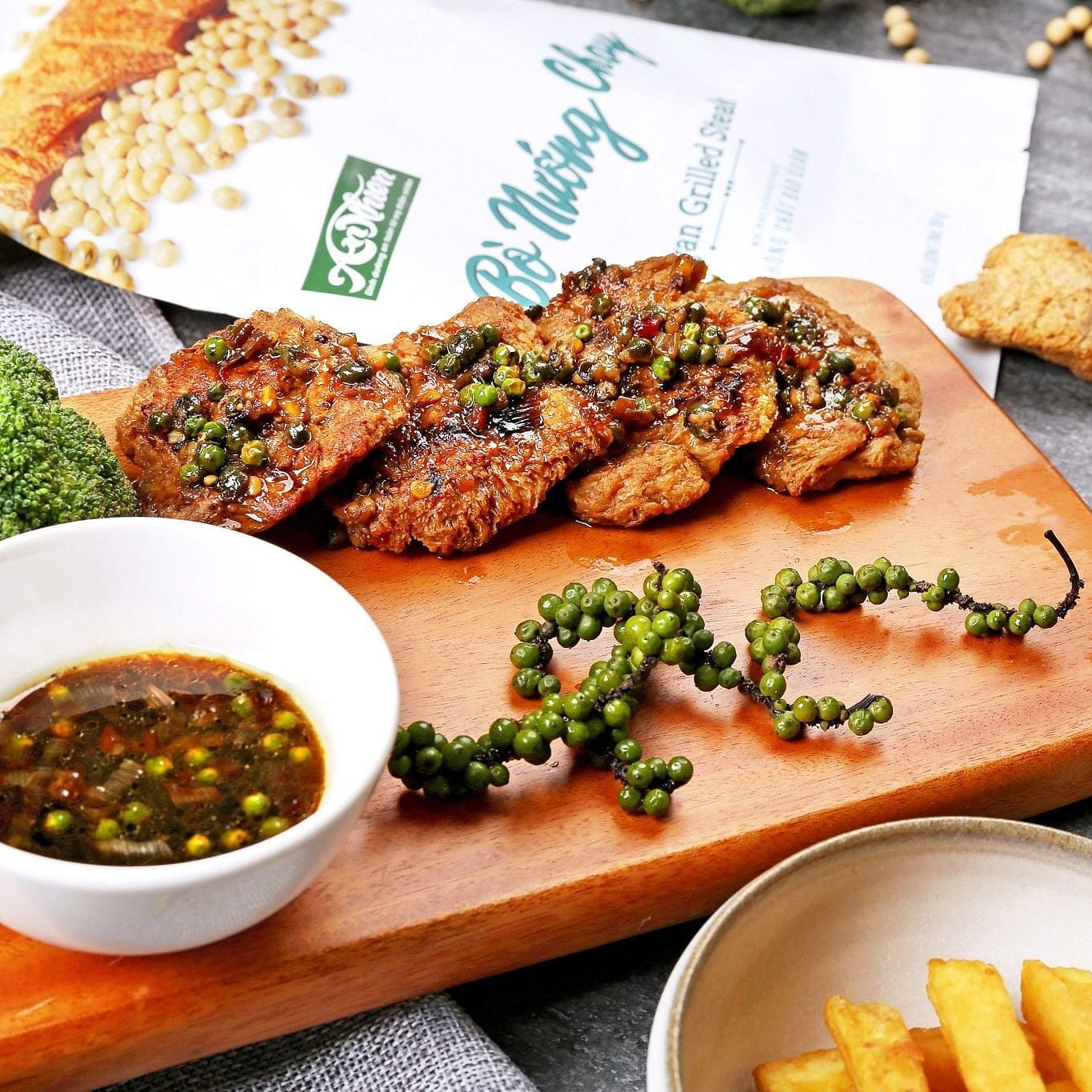AN NHIEN VEGAN SOY GRILLED STEAK 5.29 oz