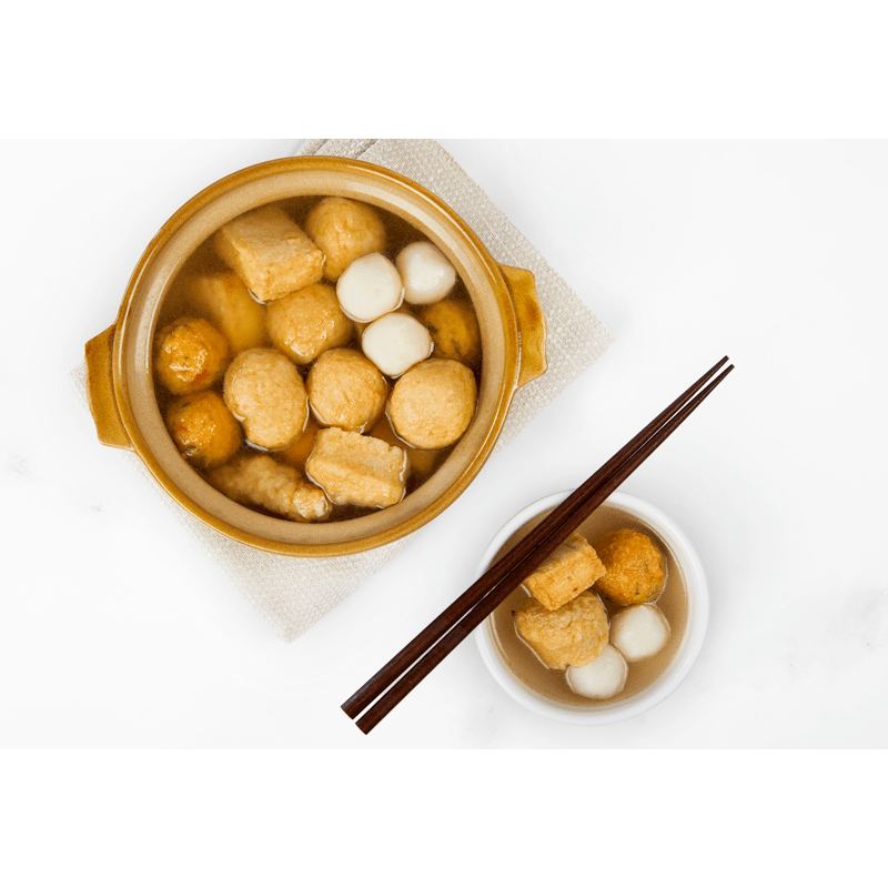 Choripdong Assorted Fried Fish Balls, Frozen Weee!