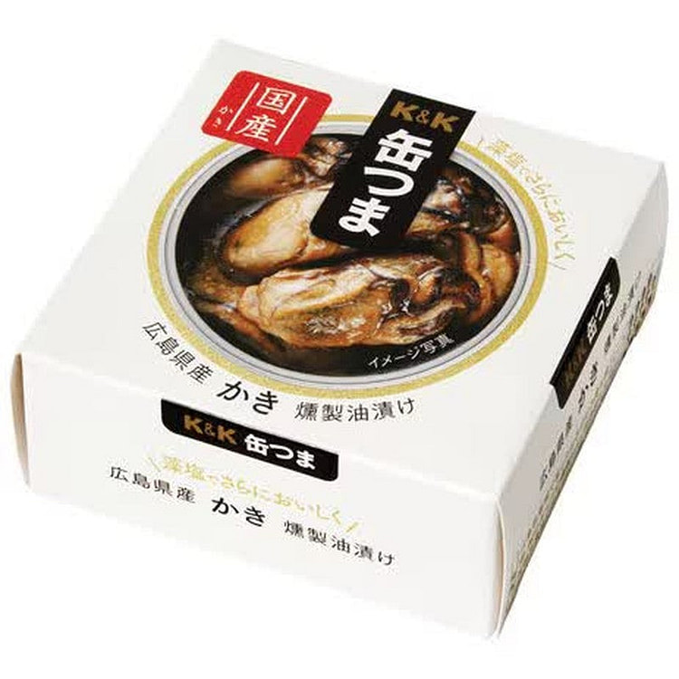 国分广岛县产烟熏牡蛎罐头（油浸）60g 1 份