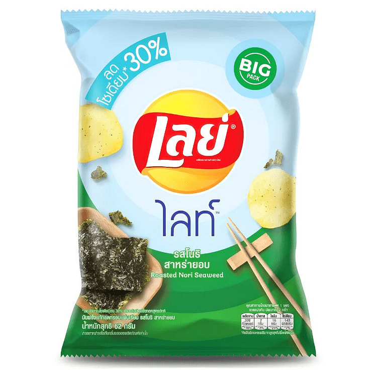 [Lay's] Roasted Nori Seaweed - 62g 1 each